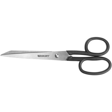 WESTCOTT Scissors, 6" Straight Shears, Length: 8.75 19016
