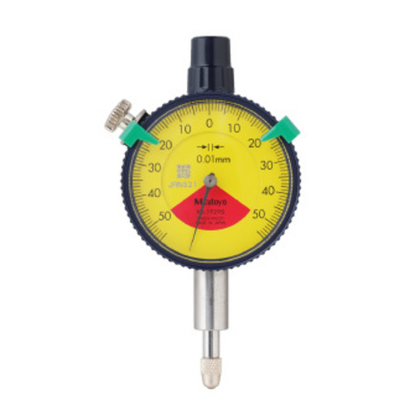 MITUTOYO Dial Indicator, 50-0-50, .01" 1929A