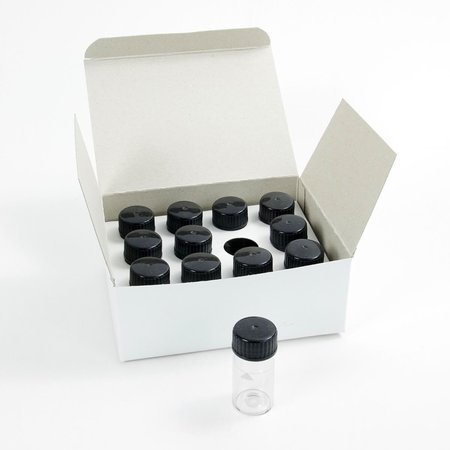 Lovibond Sample Cells w/ Black Lids, PK12 197655