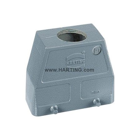 Harting M40 Rectangular Connector Hood, 71.6 mm H 19300100428