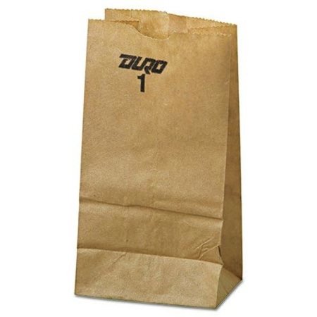 Zoro Select Grocery Bag Flat Bottom 10# White, Pk500 51030