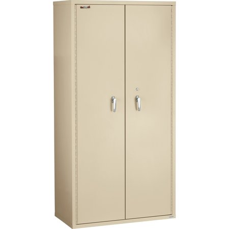 Fireking Fire Resistant, Double Door Storage Cabinet, End Tab Inserts, 72" CF7236-MDPA