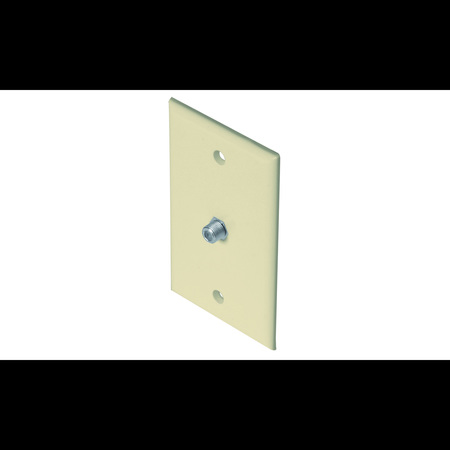 STEREN TV Wall Plate 1-F81 Ivory 200-251IV