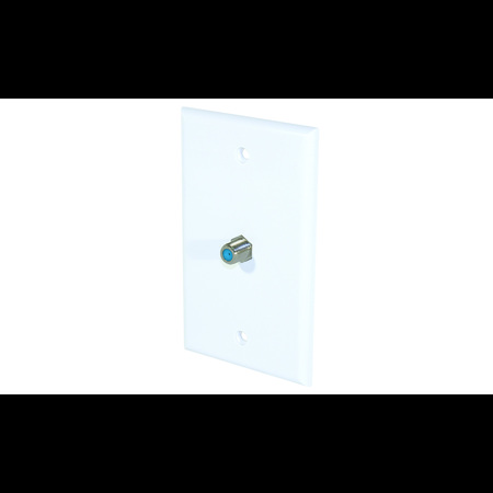 STEREN TV Wall Plate 1-F81 3GHz Robertson Screw 200-262WH