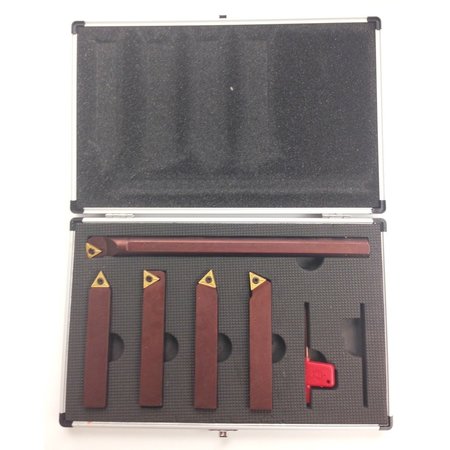 HHIP 3/4" 5 Piece Indexable Turning & Boring Tool Set 2003-0035