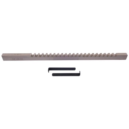 Hhip 3/8" C High Speed Steel Keyway Broach With 2 Shims 2006-1034