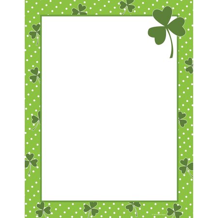 GREAT PAPERS Stationery Letterhead, Clover Dots, PK80 2013226