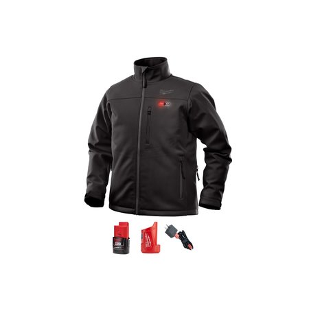 Milwaukee Tool M12 Heated ToughShell Jacket Kit 2X (Black) 202B-212X