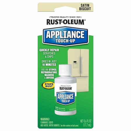 Rust-Oleum Appliance Touch Up Paint, Biscuit, 0.6 oz. 203002