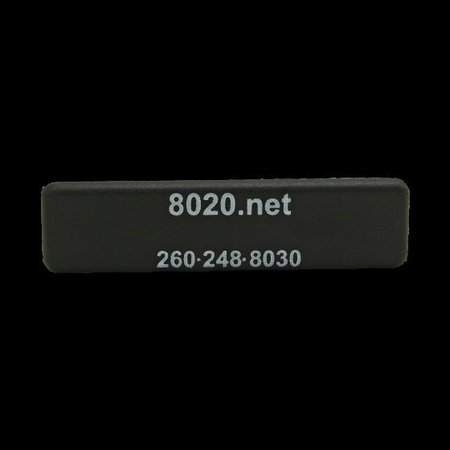 80/20 End Cap, Black, 3075 2037