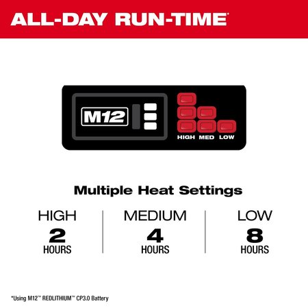 Milwaukee Tool M12 Heated AXIS Hooded Jacket Kit - Gray, Large 205G-21L