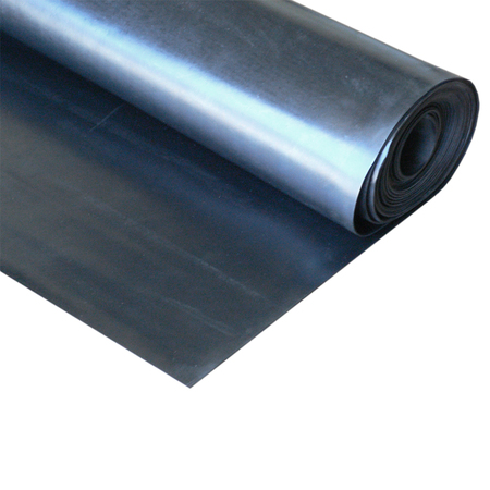 RUBBER-CAL EPDM - Commercial Grade - 60A - Rubber Sheet - 1/8" Thick x 36" Width x 48" Length - Black 20-109