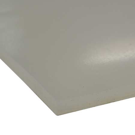 RUBBER-CAL Silicone TR - Translucent Silicone Sheets & Rolls - 1/4" Thick x 36" Width x 48" Length 20-119