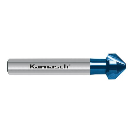 Karnasch HSS-Xe Blue-Tec Coated Countersink, 82 D 201785060