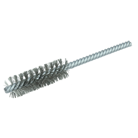 Weiler 5/8" Power Tube Brush .008" Stainless Steel Wire Fill 2" Brush Length 21119