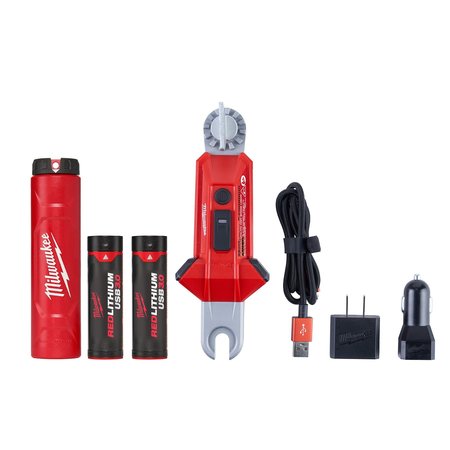 Milwaukee Tool REDLITHIUM USB Utility Hot Stick Light (350 Lumens) 2119-22