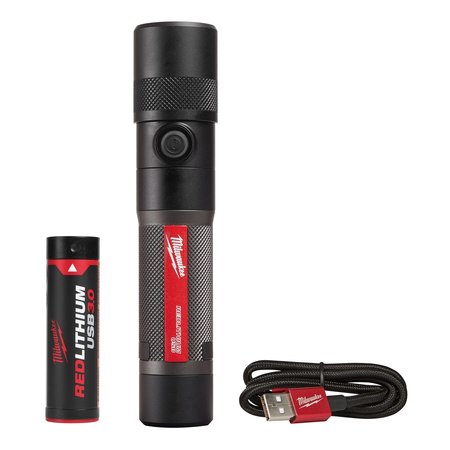 Milwaukee Tool REDLITHIUM USB Twist Focus Flashlight (1,100 Lumens) 2161-21