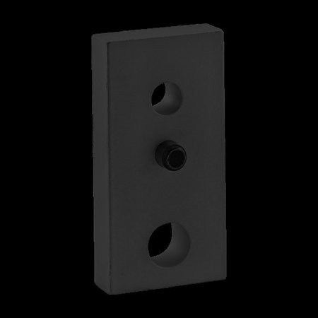 80/20 Black 15 S Leveling/Anchoring Baseplate 2165-BLACK