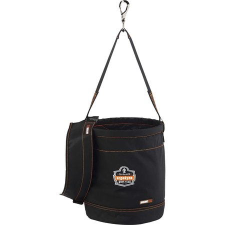 Ergodyne Bucket Bag, Bucket Bag, Black, Polyester, 0 Pockets 5970T