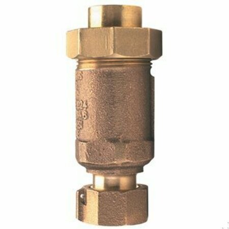 ZURN Dual Check Valve, Female NPT Union Inlet by Female NPT Outlet 1/2" 12UFX12F-700XL