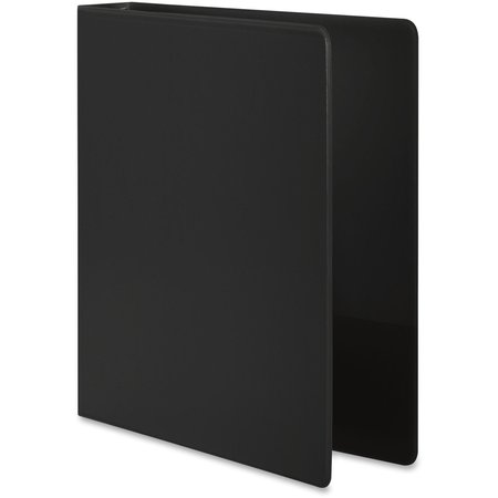 Zoro Select 3" Round Ring Basic Binder, Black W362-49BPP