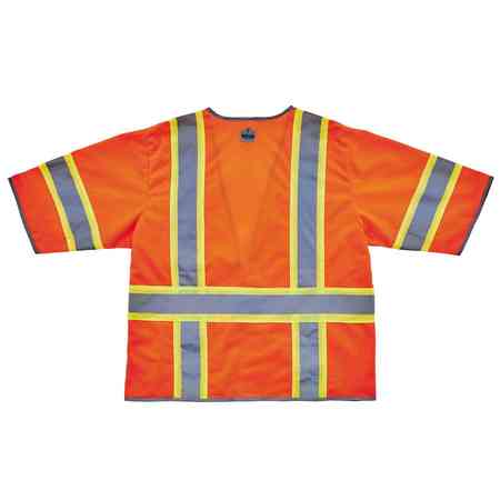 Ergodyne Orange Two-Tone Hi-Vis Class 3 Surveyor 8346Z