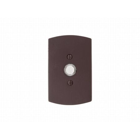 EMTEK Medium Bronze Doorbell, 2424MB 2424MB
