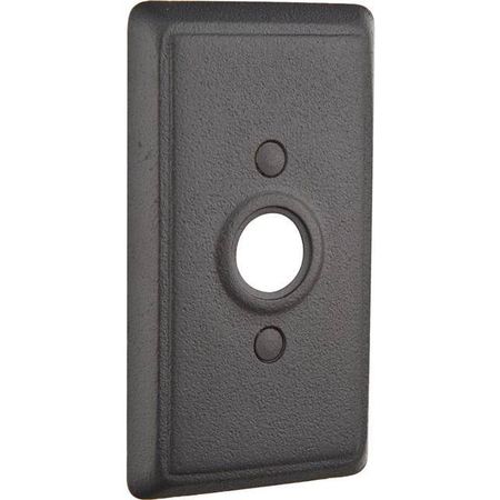 EMTEK Flat Black Doorbell, 2433FB 2433FB