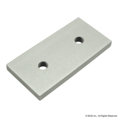 80/20 Double Backing Plate, 3", 15 S 2437