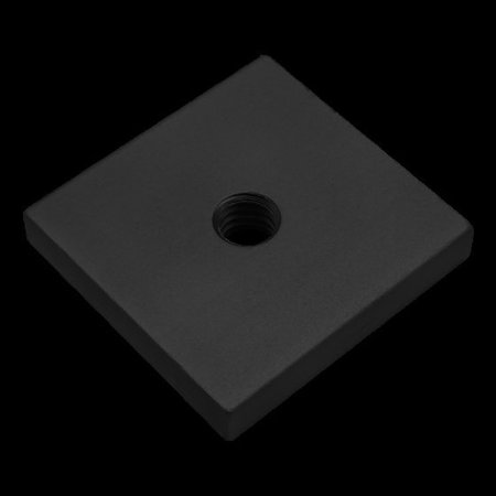 80/20 Black 15 S 1.5" Backing Plate 2438-BLACK