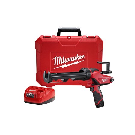 Milwaukee Tool M12 10oz. Caulk and Adhesive Gun Kit 2441-21
