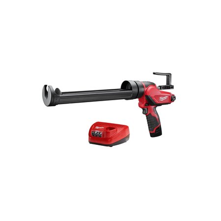 Milwaukee Tool M12 Quart Caulk and Adhesive Gun Kit 2444-21