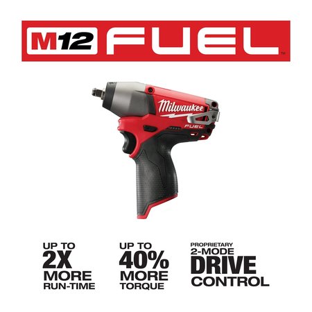 Milwaukee Tool M12 FUEL 3/8" Impact Wrench 2454-20