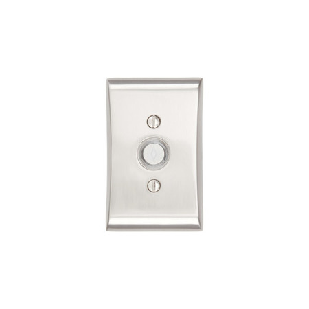 EMTEK Satin Nickel Doorbell, 2460US15 2460US15