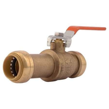 Sharkbite 1" Push Brass Ball Valve Inline 24737LF