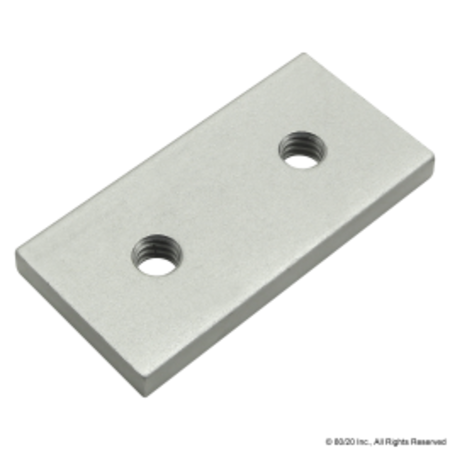 80/20 Backing Plate, 2", 10 S 2495
