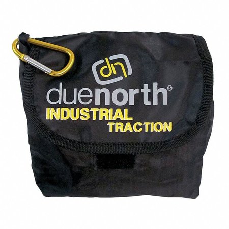 Due North All-Purpose Traction Aid, Ice Traction Device, Rubber, Tungsten Carbide Spikes, Unisex, Size Large V3550370-L