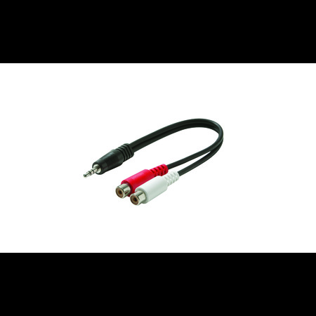 STEREN Stereo Plug to 2-RCA Jack Y Audio Cable,  255-038