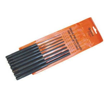 Groz Pin Punch Drive Set, 4", 8 pcs. 25569