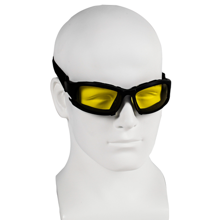 Kleenguard Safety Glasses, Amber Anti-Fog, Scratch-Resistant 25674