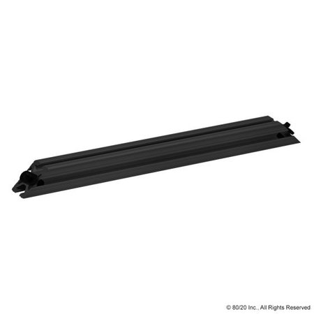 80/20 Support, 45 Degree, 1010 X 12" Blk Ano 2570-BLACK