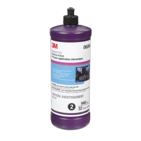 3M Ex Machine Polish, 06094, 1QT, 32 FL OZ 6094