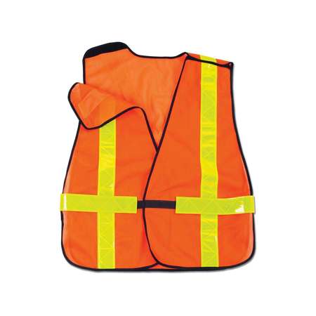 ERGODYNE Orange Non-Certified X-Back Vest 8080BAX