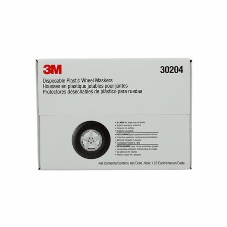 3M Disposable Plastic Wheel Maskers, 30204,  30204