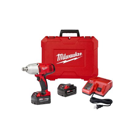 Milwaukee Tool M18 3/4” High-Torque Impact Wrench w/Friction Ring Kit 2664-22