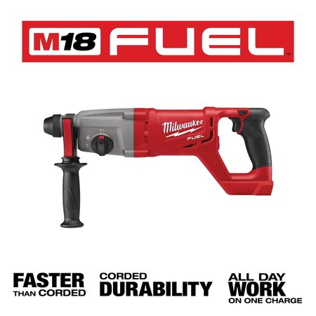 Milwaukee Tool M18 FUEL 1" SDS Plus D-Handle Rotary Hammer 2713-20