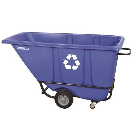 WESCO Tilt Cart, TILT, R 1/2 BLU -10 272577