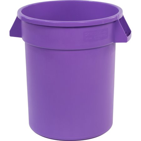 BRONCO 20 gal Round Trash Can, Purple 84102089