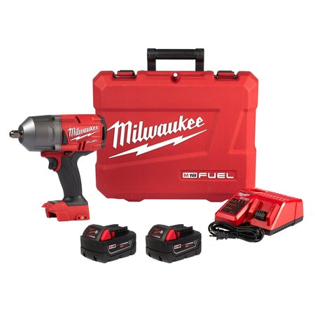 Milwaukee Tool M18 FUEL 1/2 in. High Torque Impact Wrench with Pin Detent Kit 2766-22R
