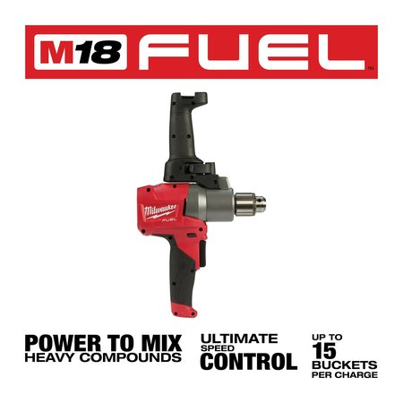 Milwaukee Tool M18 FUEL Mud Mixer w/180° Handle 2810-20